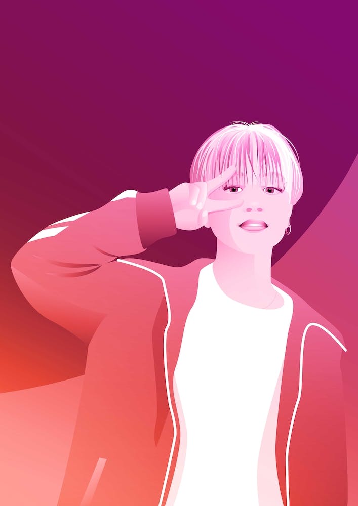 Skater Girls And Boys Pinkorange