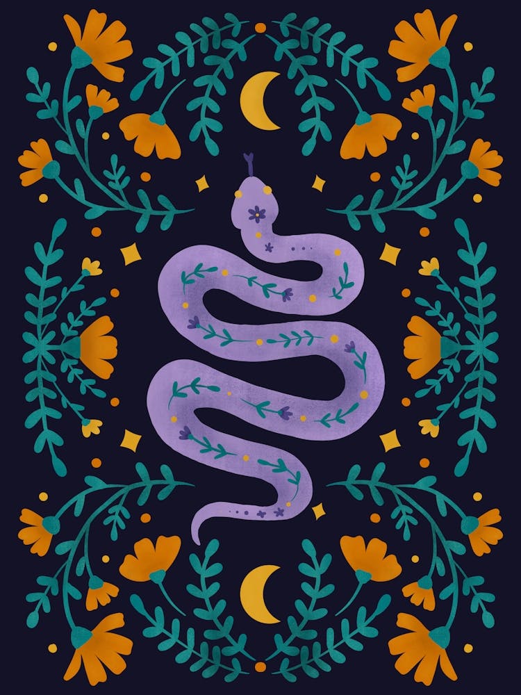 Mystic Series Purple Snake