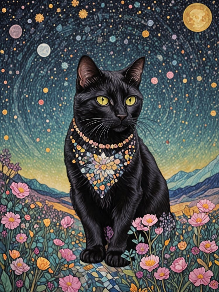 Bejewelled Cat