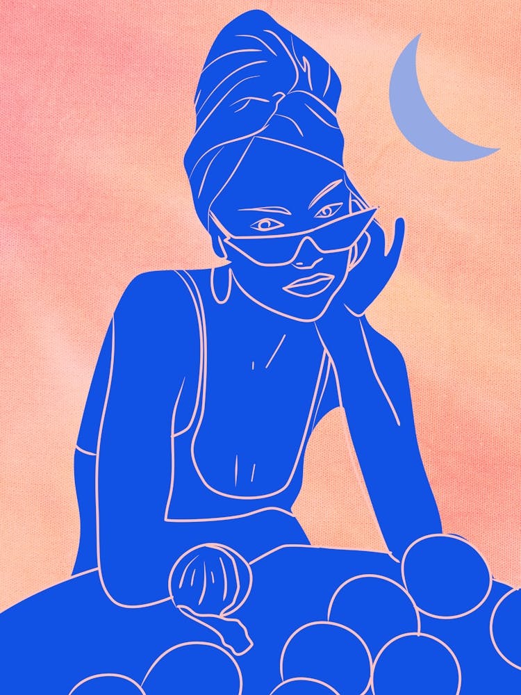 Late Night Thoughts Under the Moon