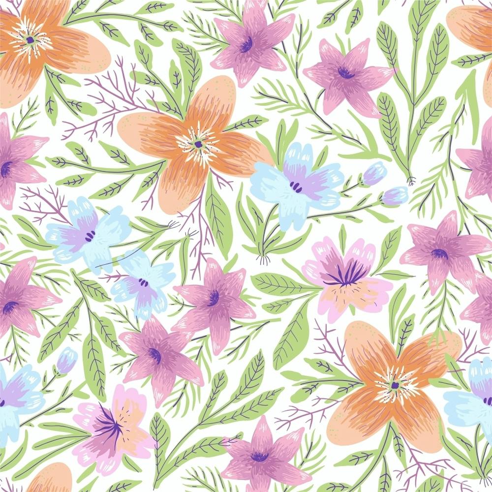 Watercolor Floral Pattern