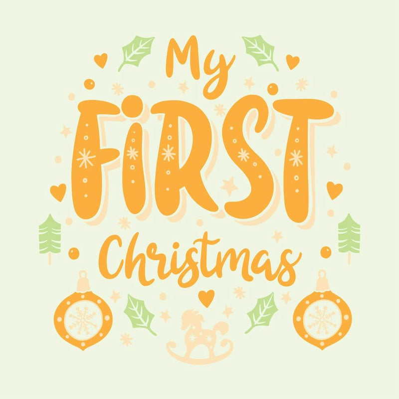 My First Christmas Family Living Room Decor 05