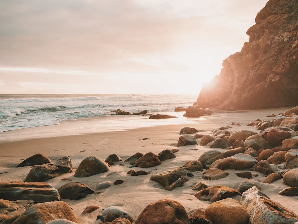 Rocky Beach Sunset