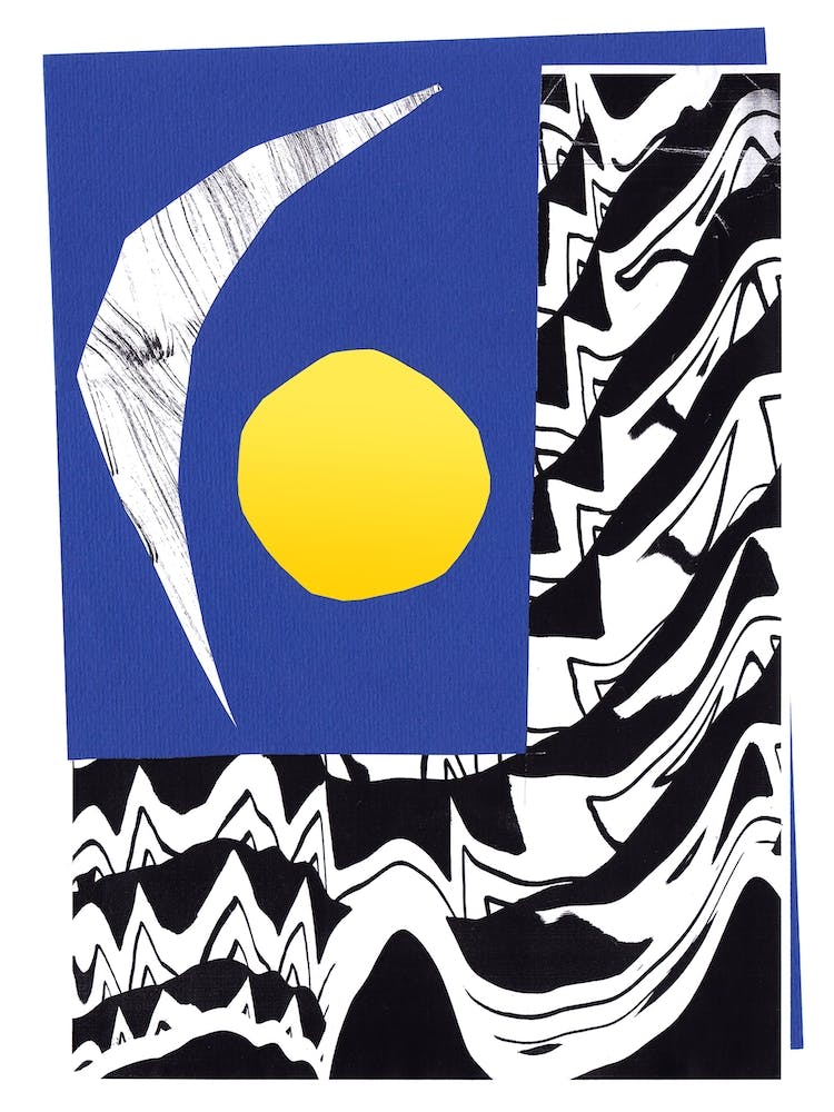Sun And Moon Collage
