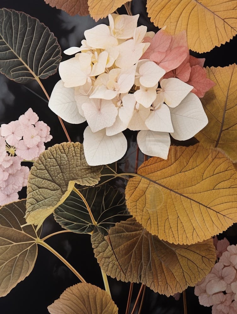 Flower Illustration Hydrangea 1