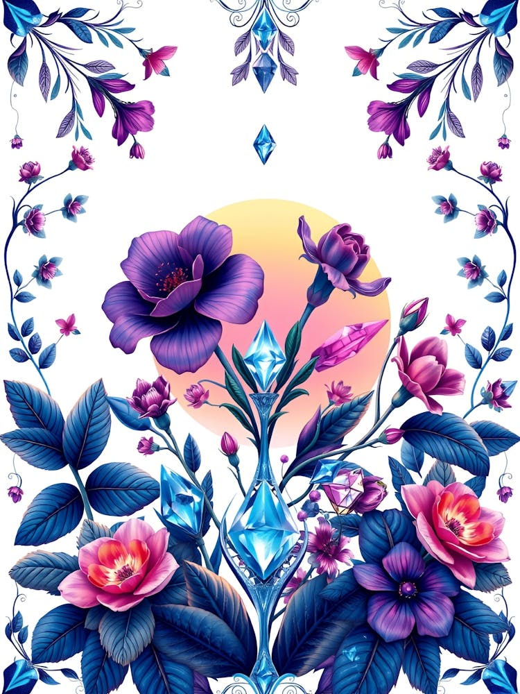 Fleurs et Bijoux Violets