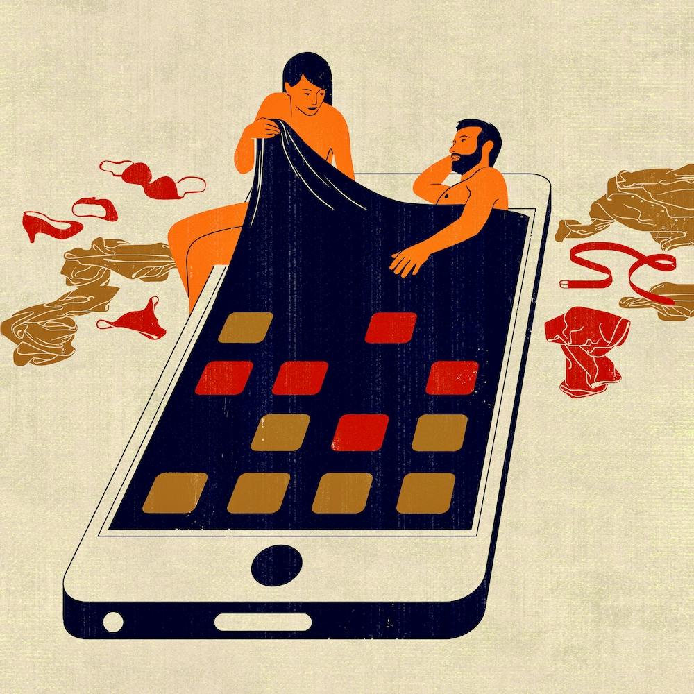 La Technologie Et L'Infidélité Carré