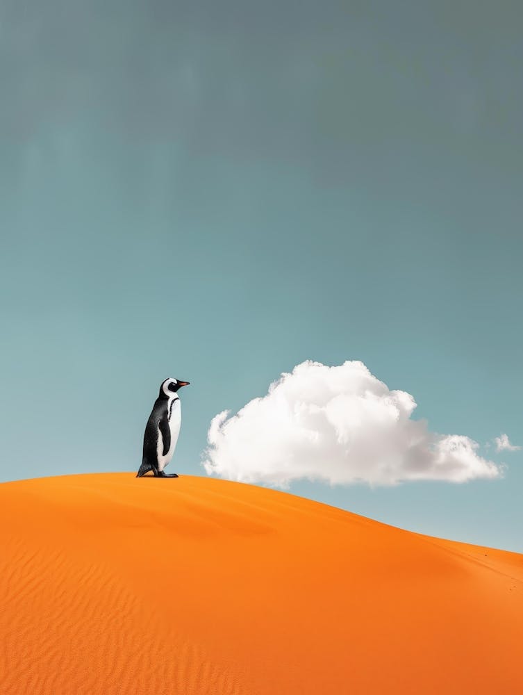 Penguin In The Desert 11