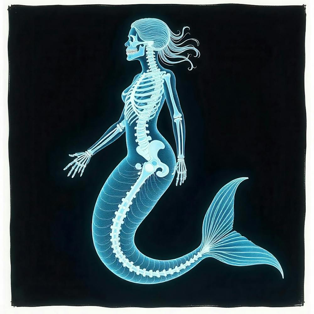 Mermaid Skeleton