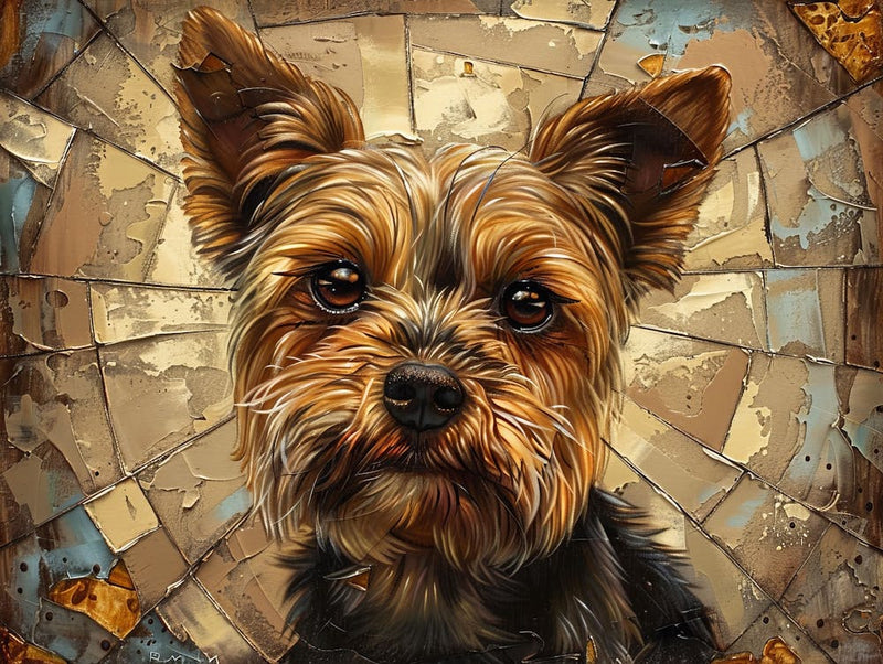 Yorkshire Terrier Fine Art Portrait 2