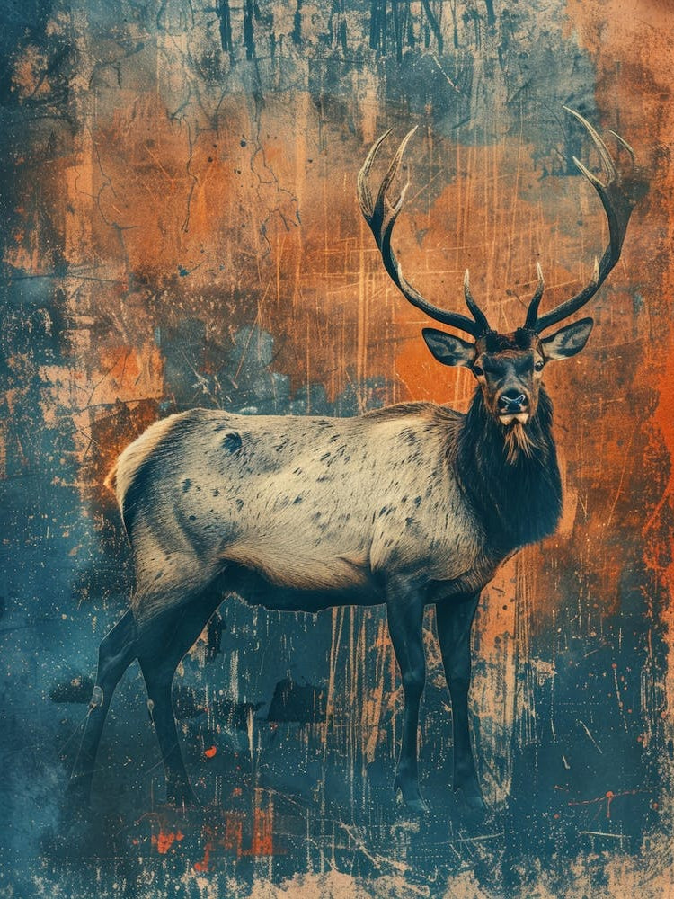 Elk Canvas Art