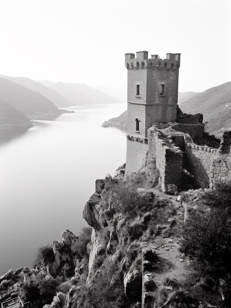 Portovenere, Italy, Black And White Photography 2