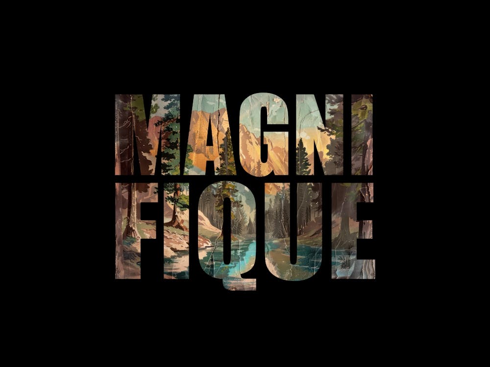Magnifique Poster Retro Mountains Illustration 6