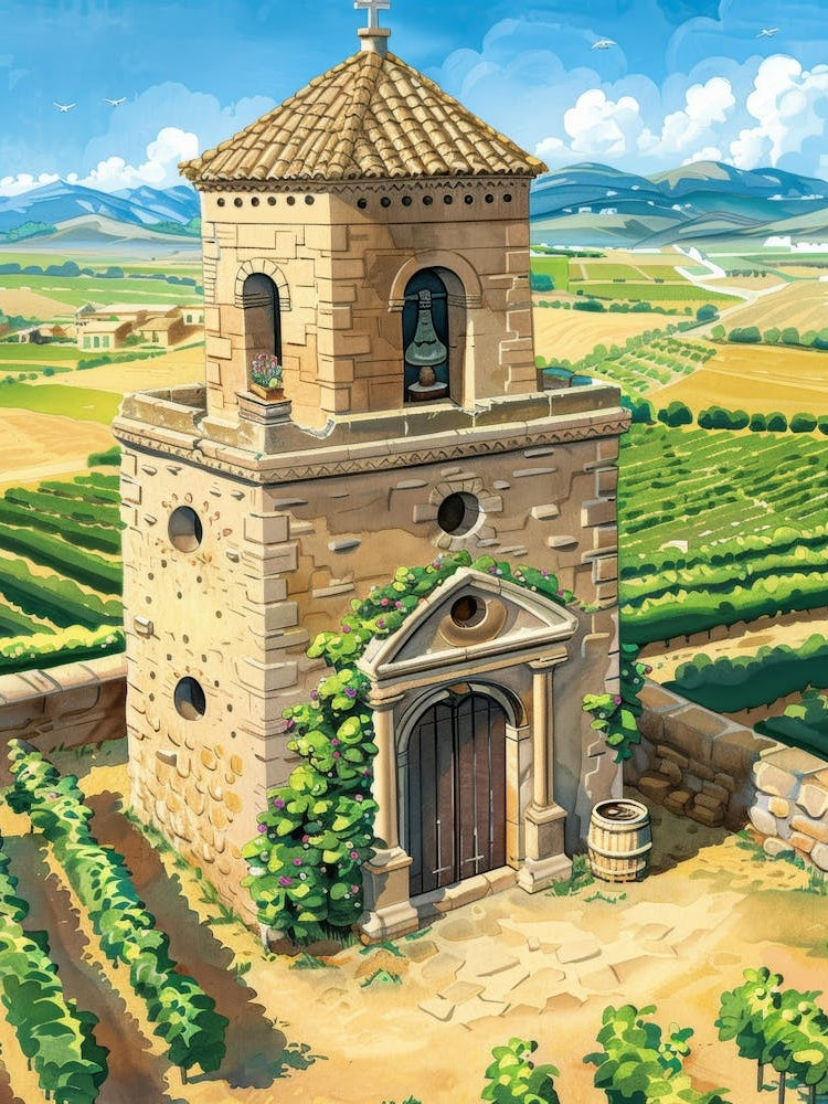 Castle In A Vineyard