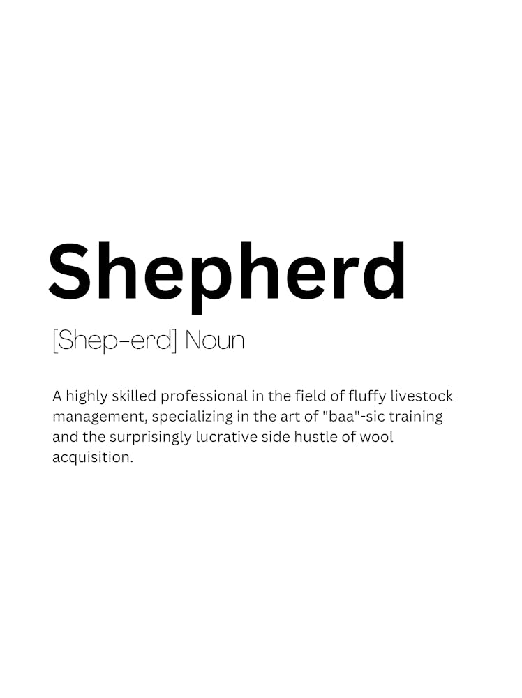 Shepherd Definition Meaning
