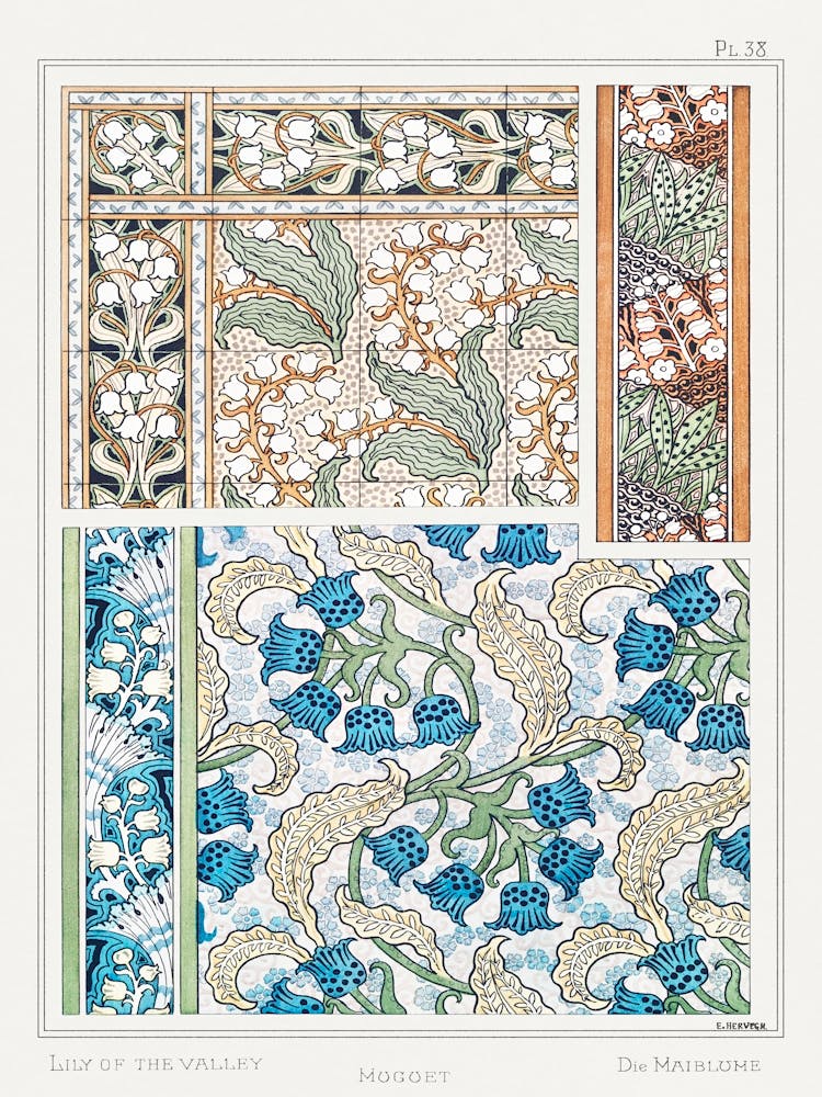 Lily Of The Valley From The Plant And Its Ornamental Applications (1896), Maurice Pillard Verneuil 1