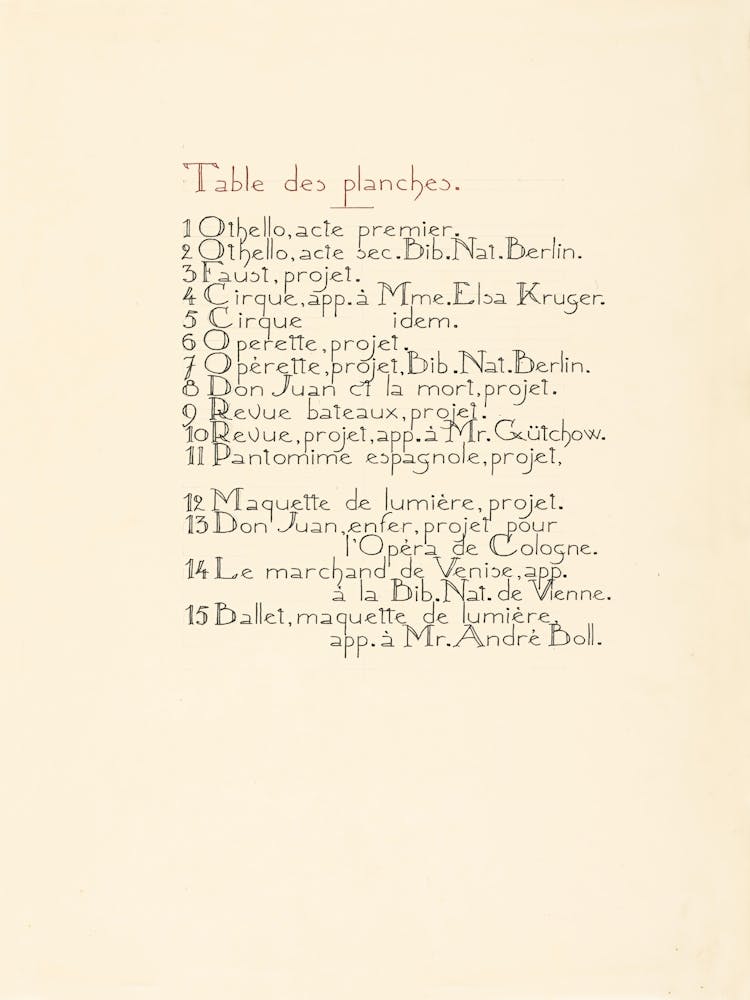 Theater Models (1930), Alexandra Exter
