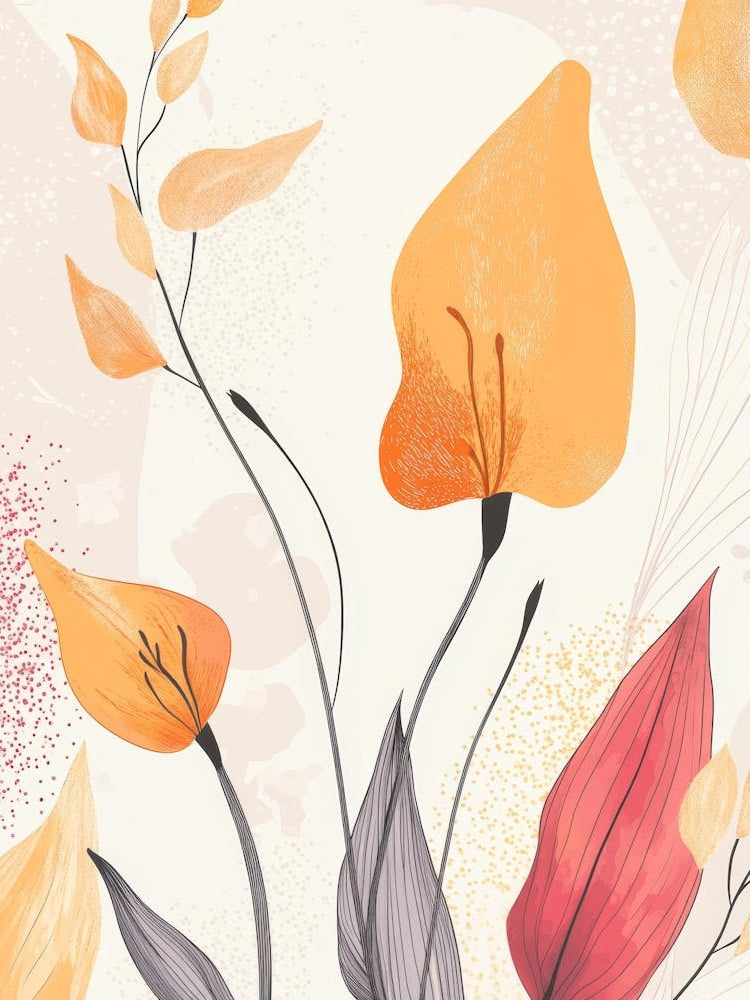 Watercolor Floral Pattern 8