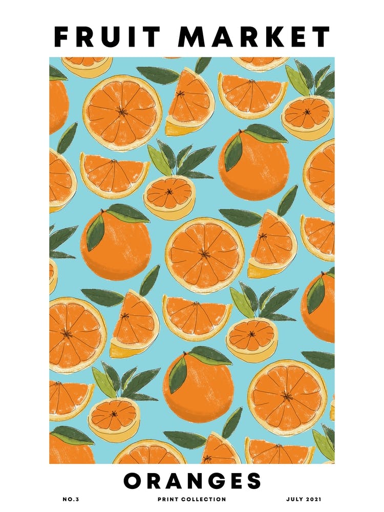 Oranges Fruit Market