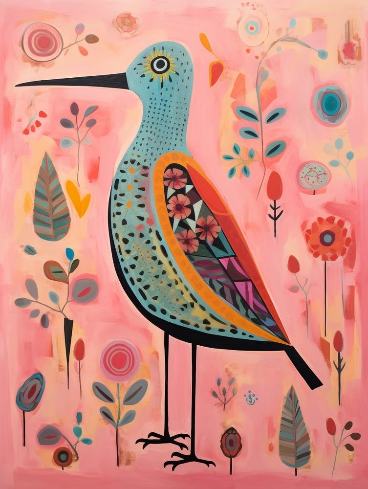 Pink Scandi Dunlin 1