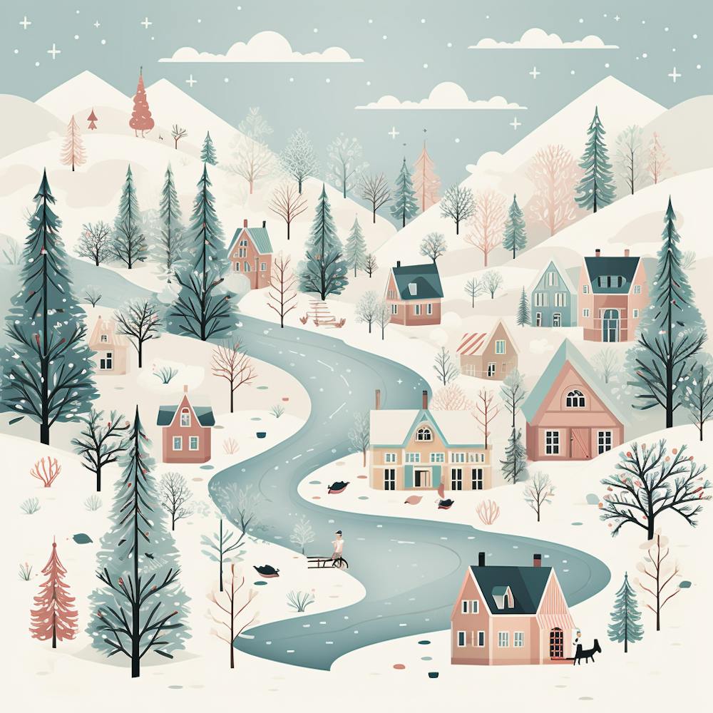 Winter Village 9