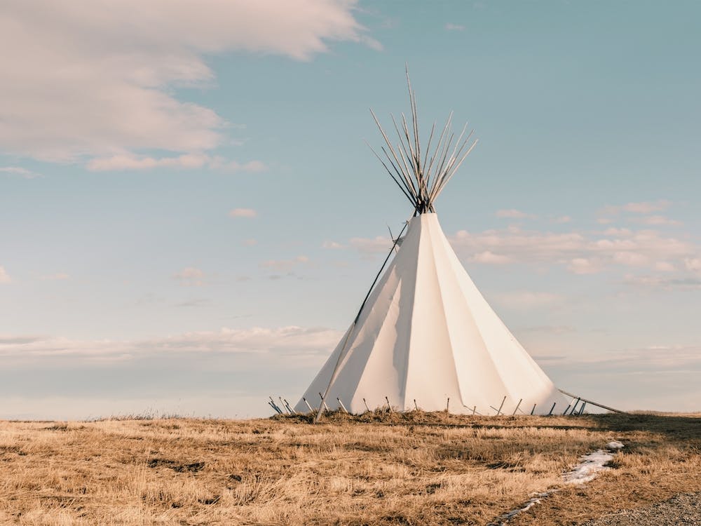 Western Tipi Scenery