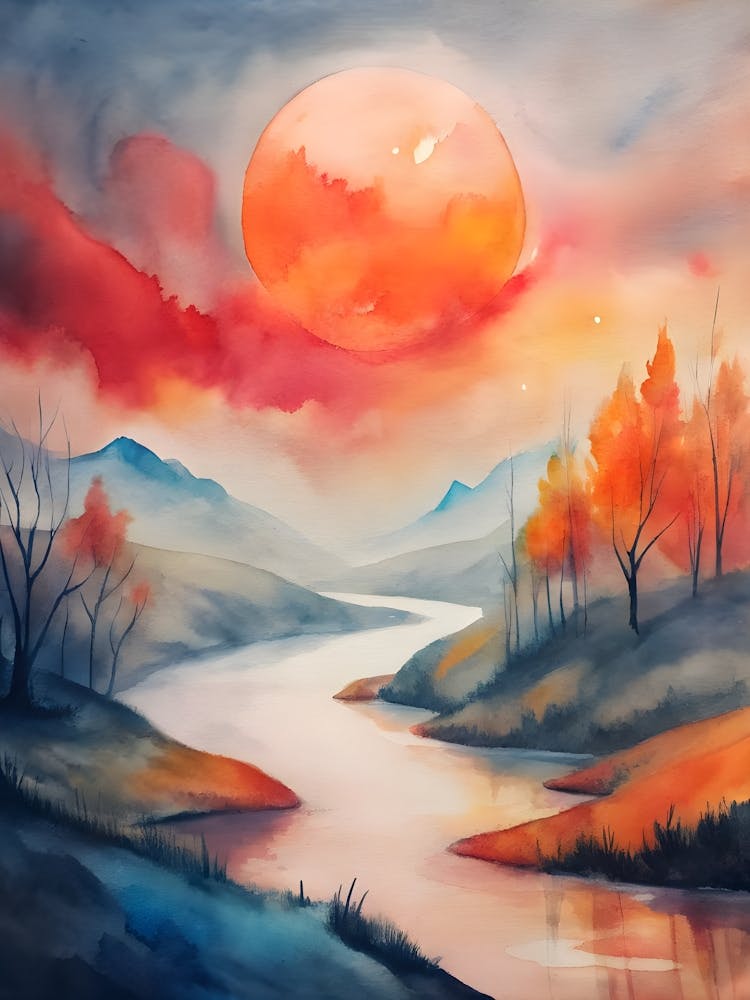 Sunset By The River 8