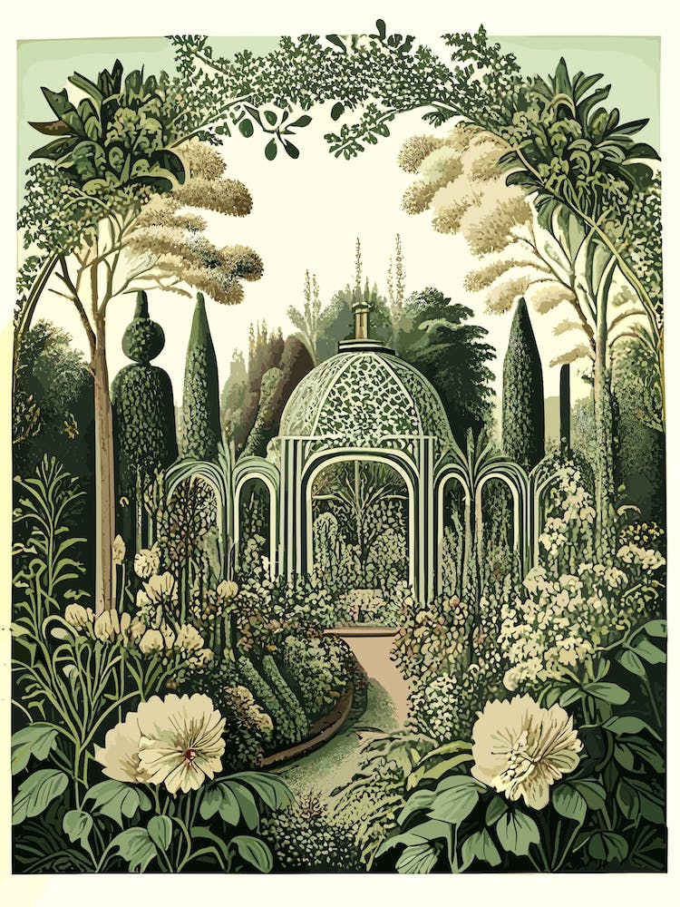 Volksgarten, 1, Autriche Botanique Vintage