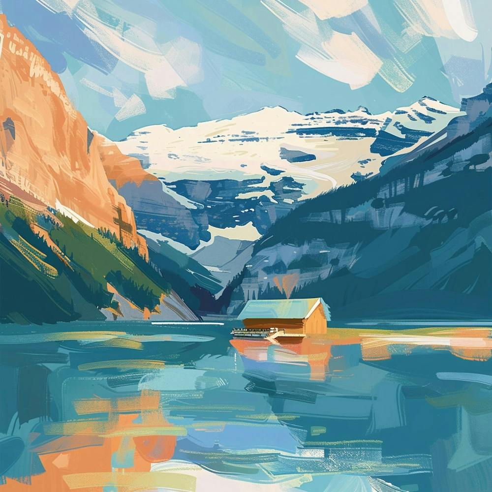 Cabin In The Mountains