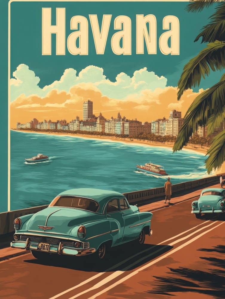 Aihrgdesign A Vintage Travel Poster Of Havana Featuring The I 502a67df Ce8d 480e 932d 95d140d8f5d0 1