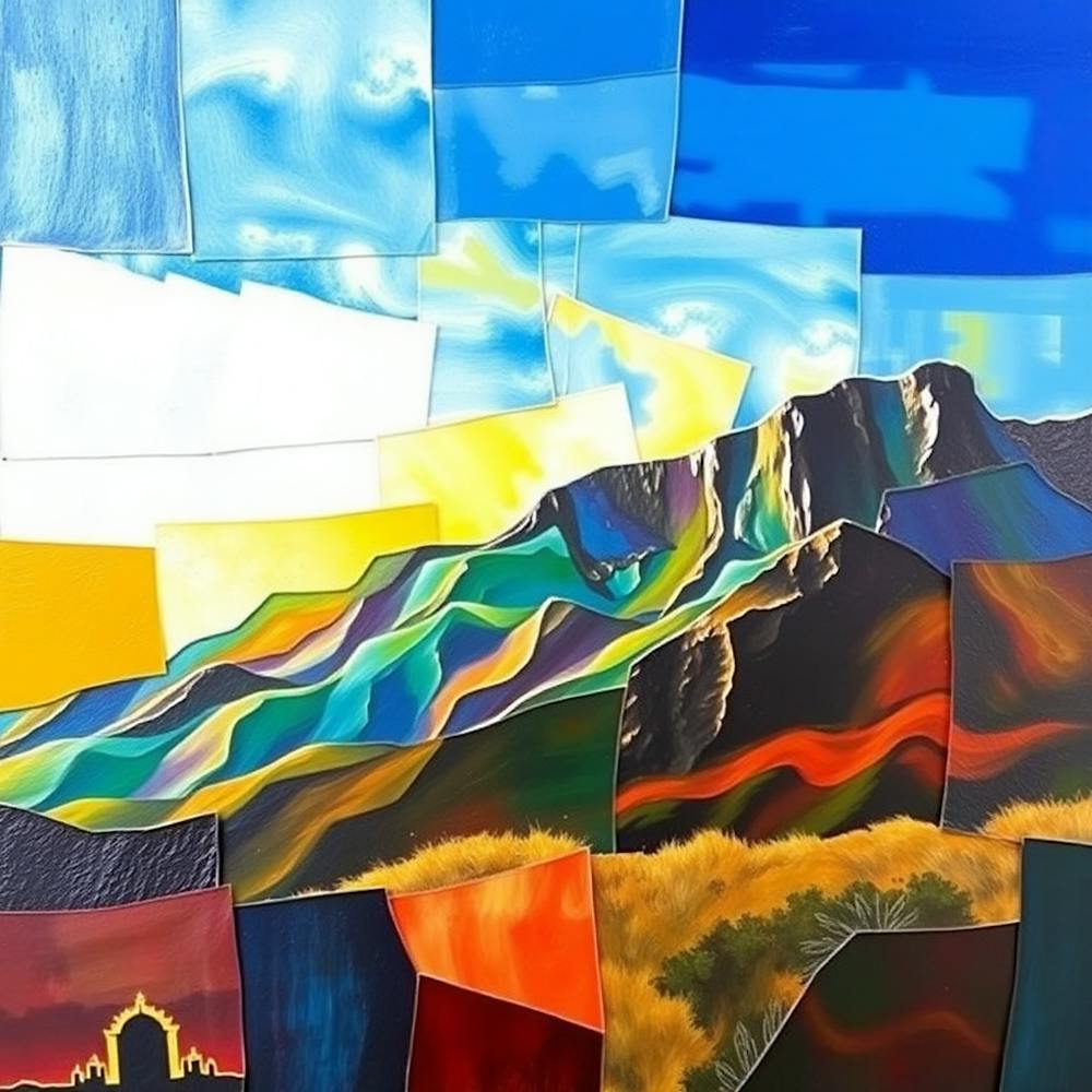 'Sunrise In The Mountains'