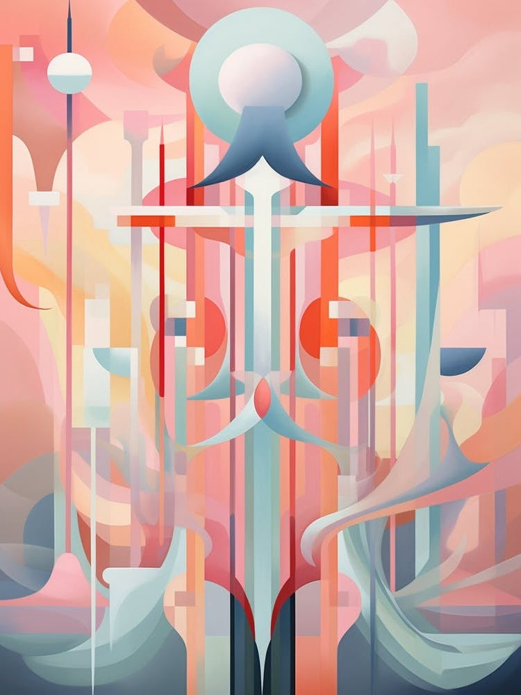 Energy And Vibrations Abstract Geometric 7