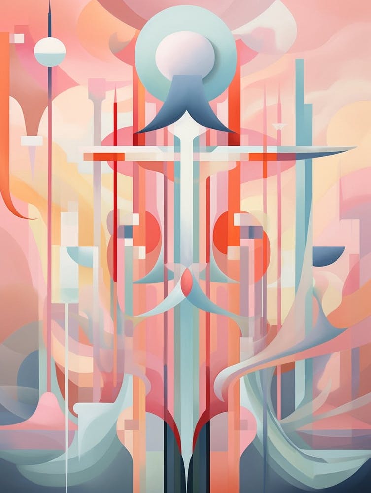 Energy And Vibrations Abstract Geometric 7