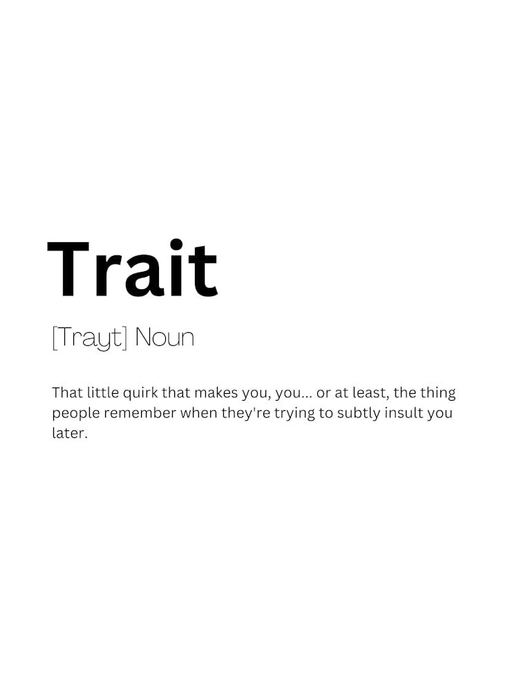 Trait Definition Meaning