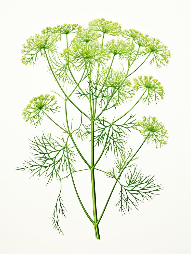 Dill Vintage Botanical Herbs 2