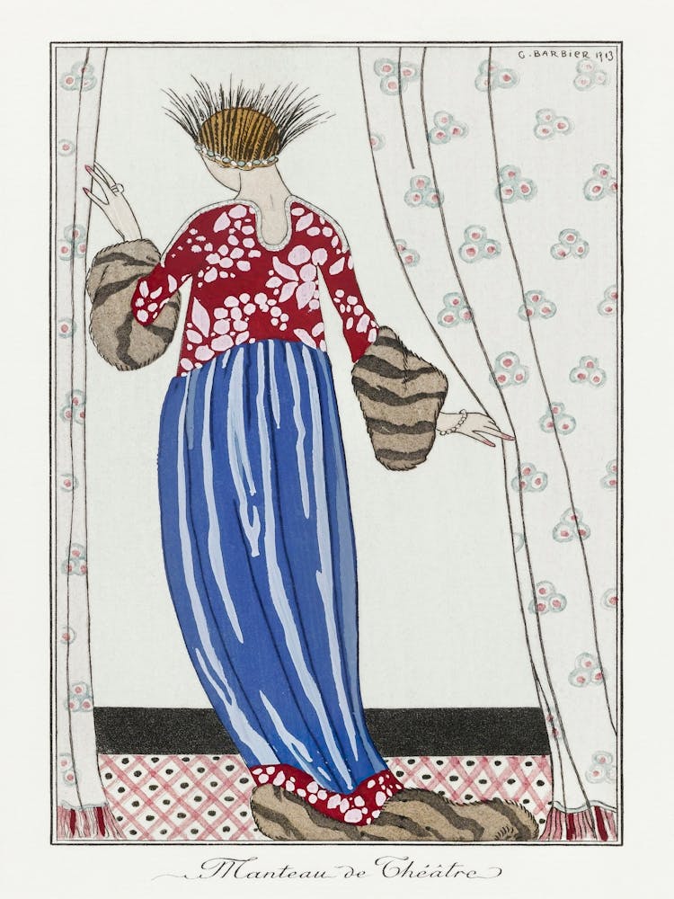 Costumes Parisiens No 4, George Barbier