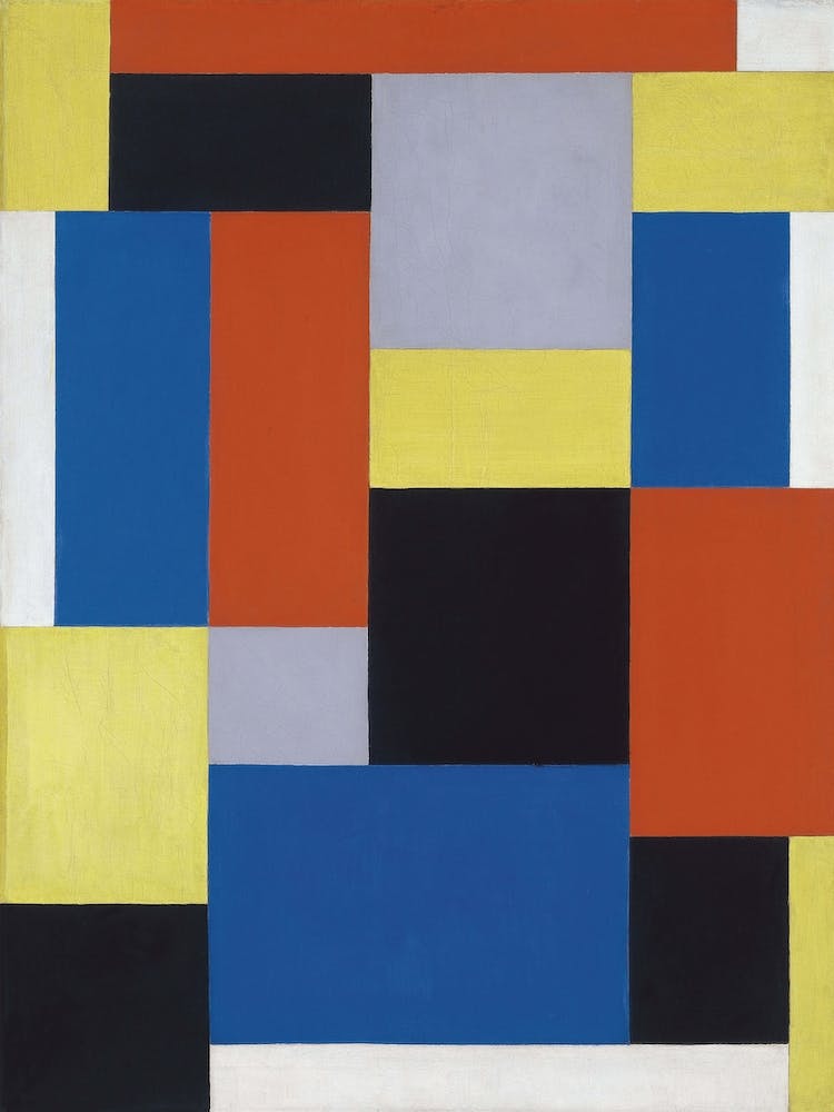 Composition 10, Theo Van Doesburg