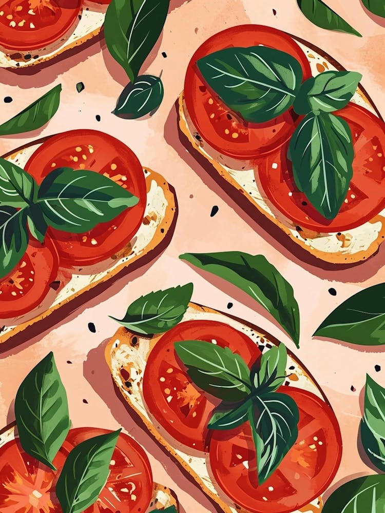 Art Deco Inspired Bruscetta 4