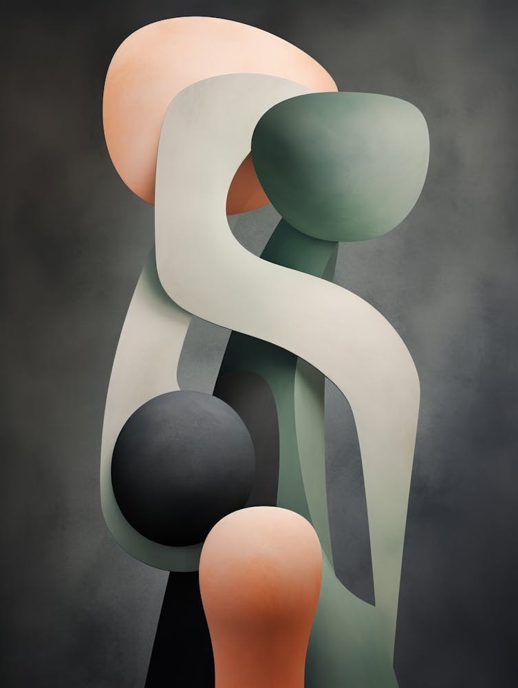 Abstract Geometric Painting