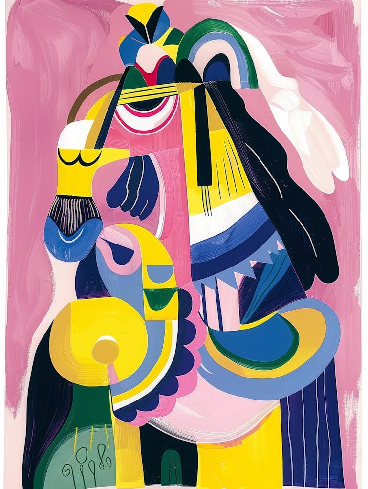 'The Woman In Pink'