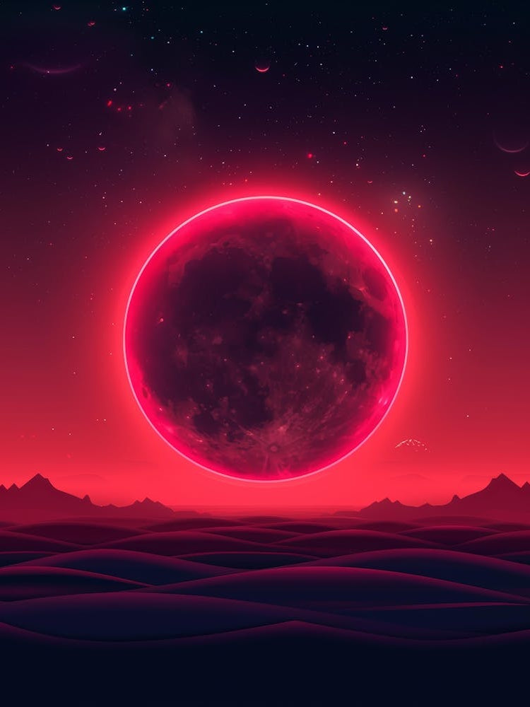 Red Moon In The Sky 1