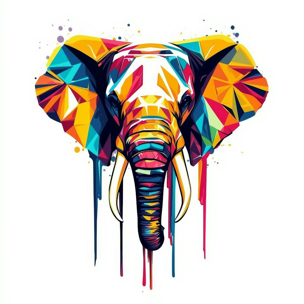 Colorful Elephant
