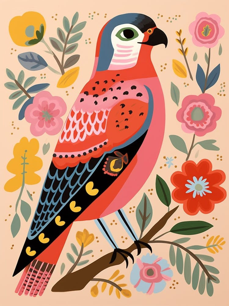 Pink Scandi Falcon 6