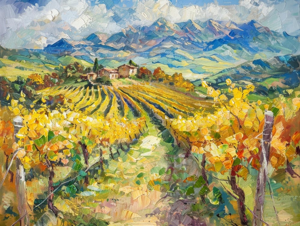 Vineyards In Tuscany 2