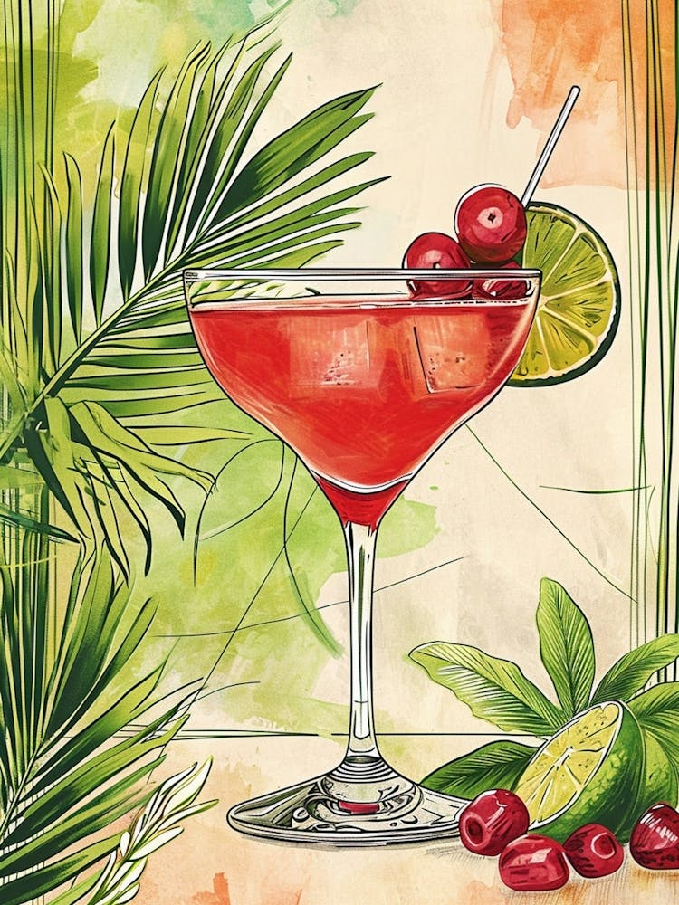 Art Deco Inspired Cosmopolitan