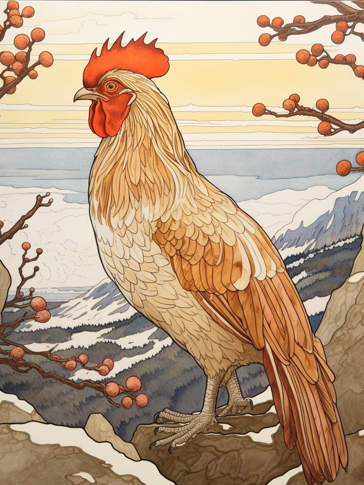 Bird Illustration Grouse 2