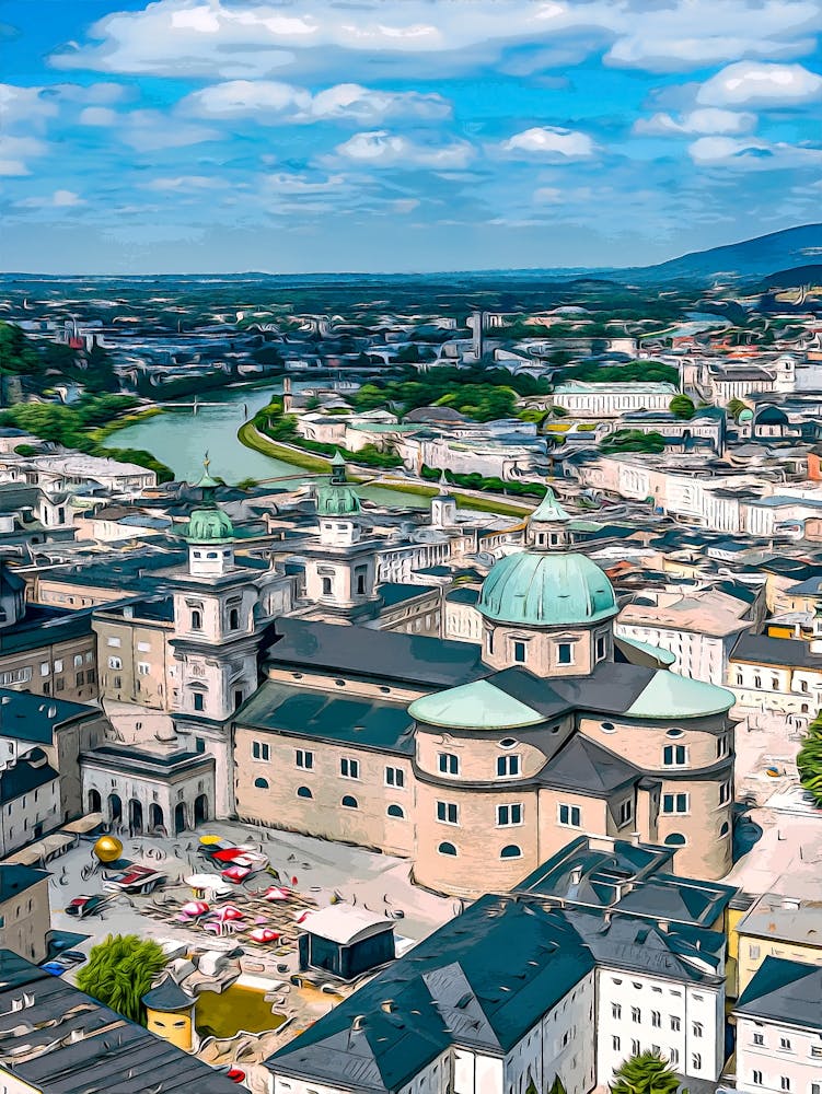 Austraia, Salzburg State, Salzburg, Salzburg Cathedral