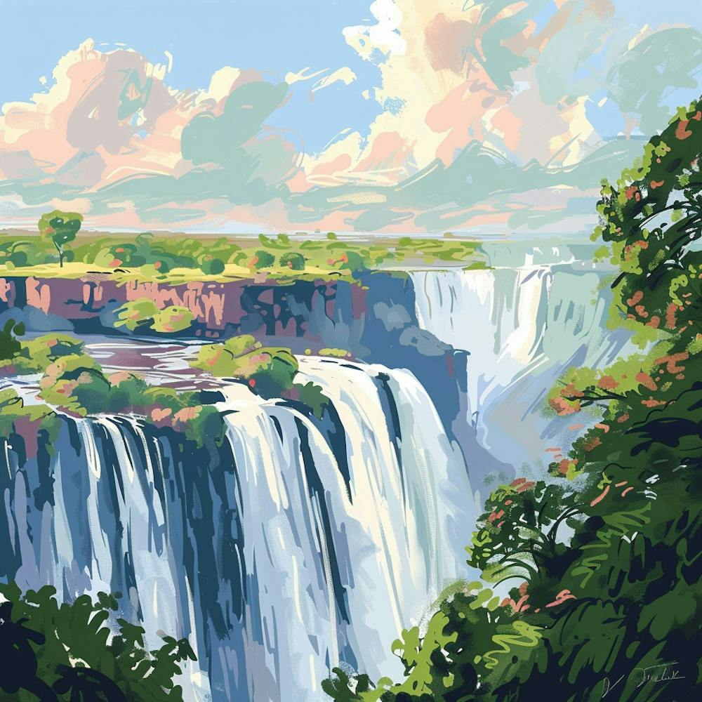 A Victoria Falls On The Zambia Zimbabwe Border E 1720100663 1