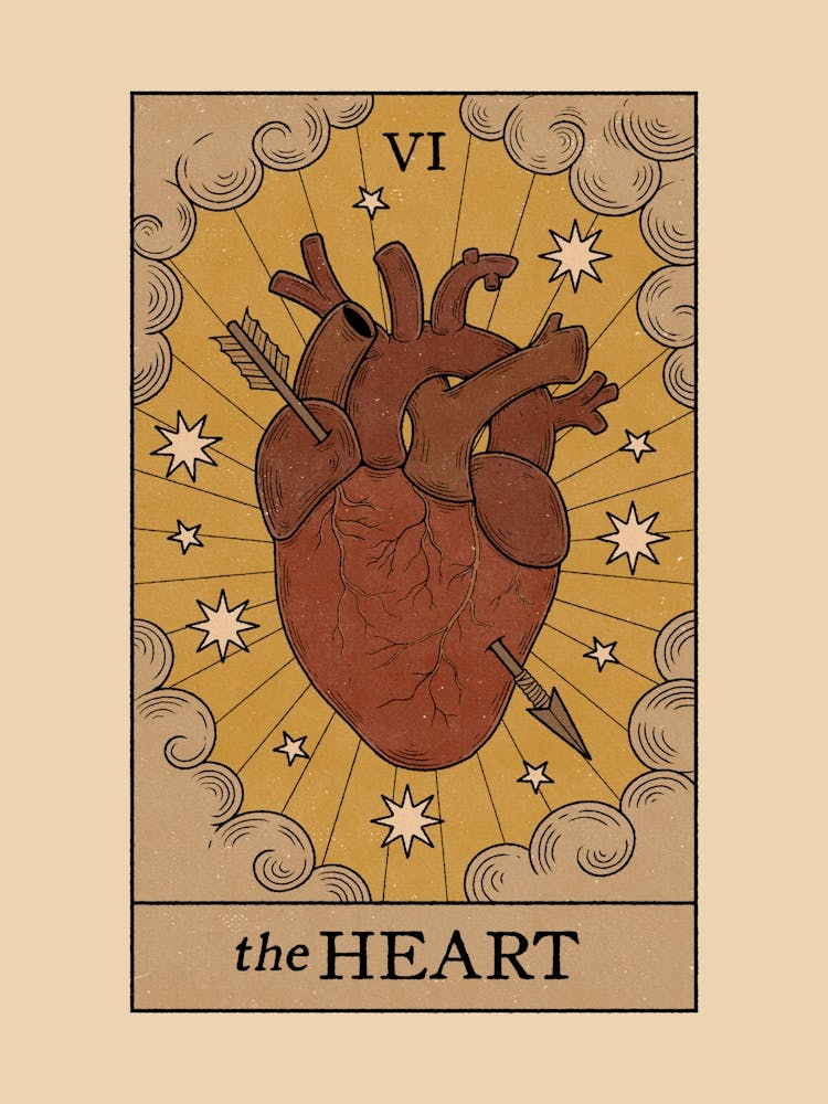 The Heart - Tarot Card
