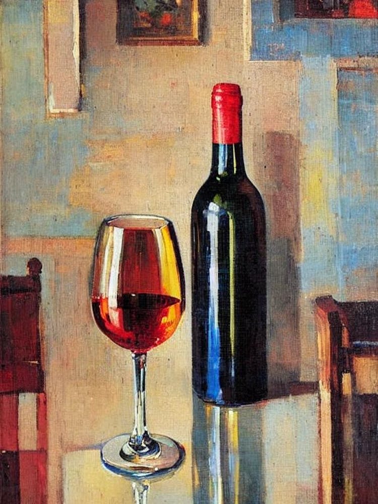 Moscato 1 D'Asti Cocktail Poster